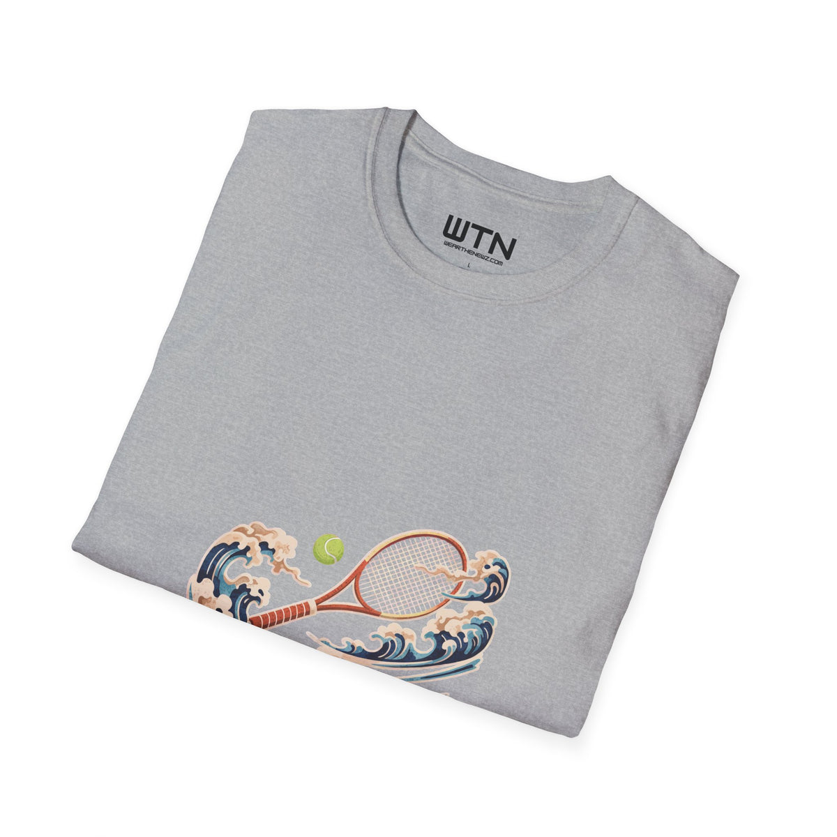 Courtly Motion Ukiyo-e Tennis Art Tee