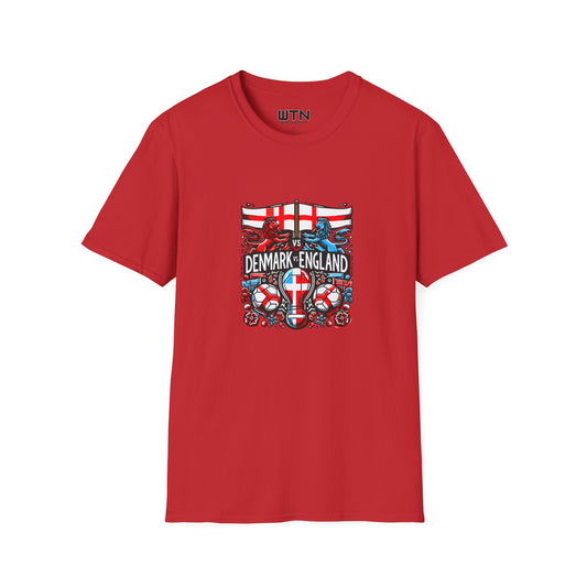 Denmark vs England  Inspired Mens Graphic Tee | Womens Graphic Tee | Awesome T Shirts