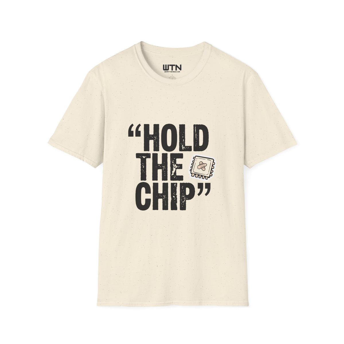 HOLD THE CHIP Trader Joke Graphic Tee