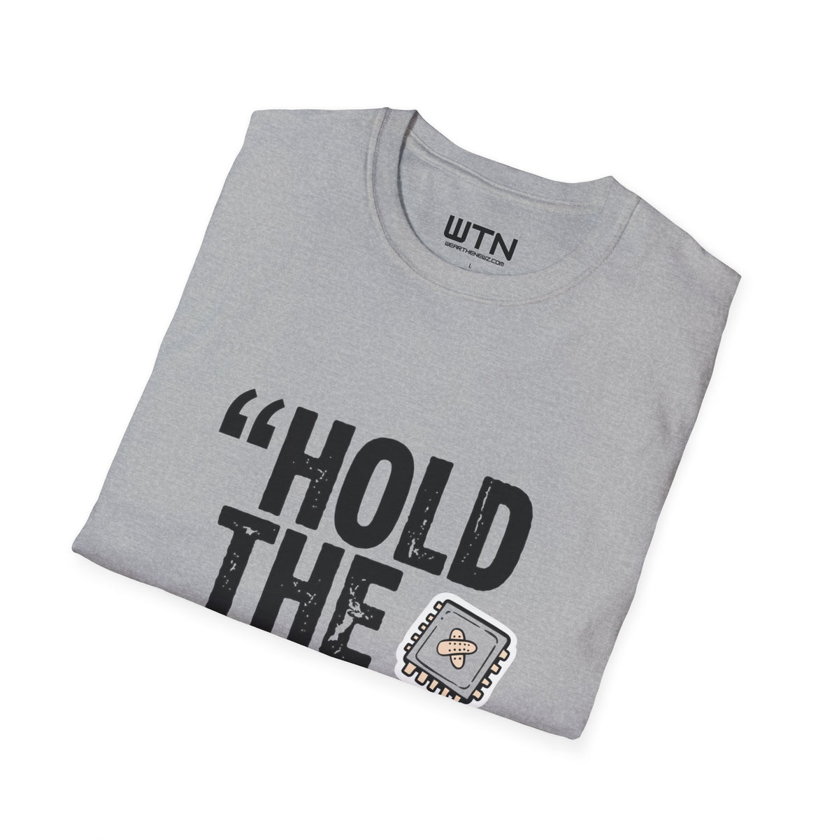 HOLD THE CHIP Trader Joke Graphic Tee