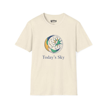Today's Sky Celestial Geometry Art Tee