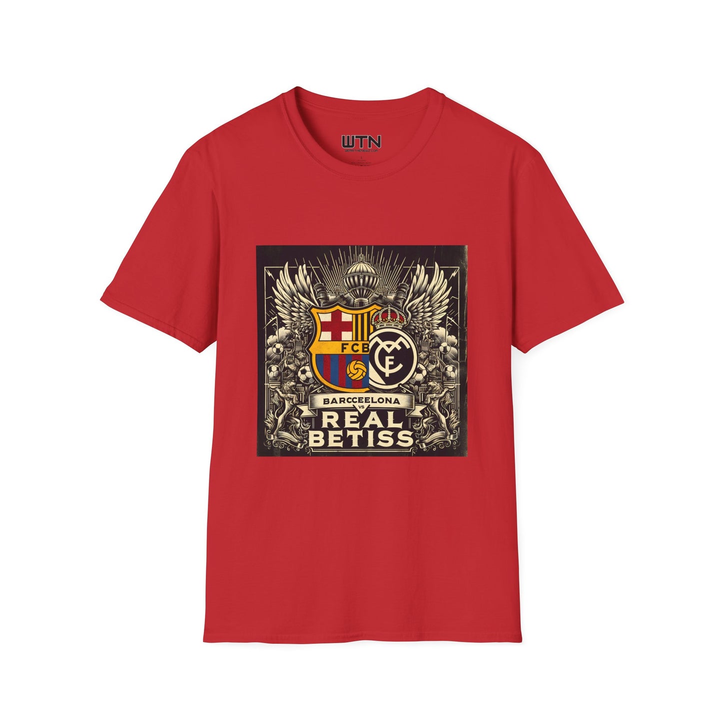 Barcelona vs Real Betis Inspired Mens Graphic Tee | Womens Graphic Tee | Awesome T Shirts
