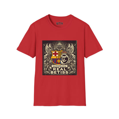 Barcelona vs Real Betis Inspired Mens Graphic Tee | Womens Graphic Tee | Awesome T Shirts