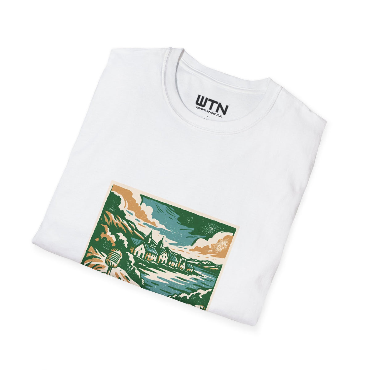 Live From Away: Irish Coastal Broadcast Art Tee