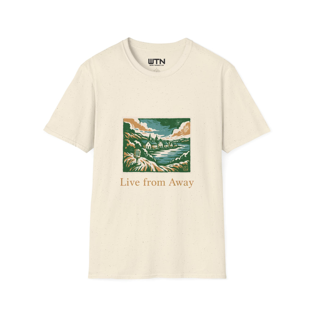 Live From Away: Irish Coastal Broadcast Art Tee