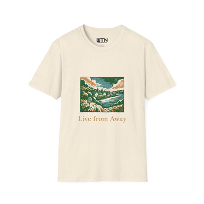 Live From Away: Irish Coastal Broadcast Art Tee