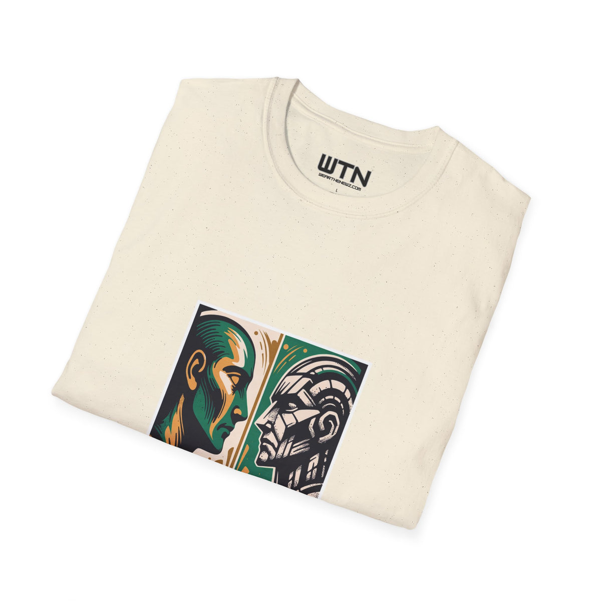 Gallery Duel: AI vs Human Art Deco Art Tee