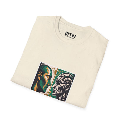 Gallery Duel: AI vs Human Art Deco Art Tee