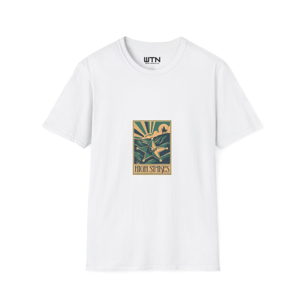 High Stakes Western Star Art Tee