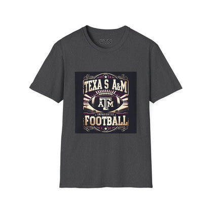 Texas A&M football Inspired Mens Graphic Tee | Womens Graphic Tee | Awesome T Shirts