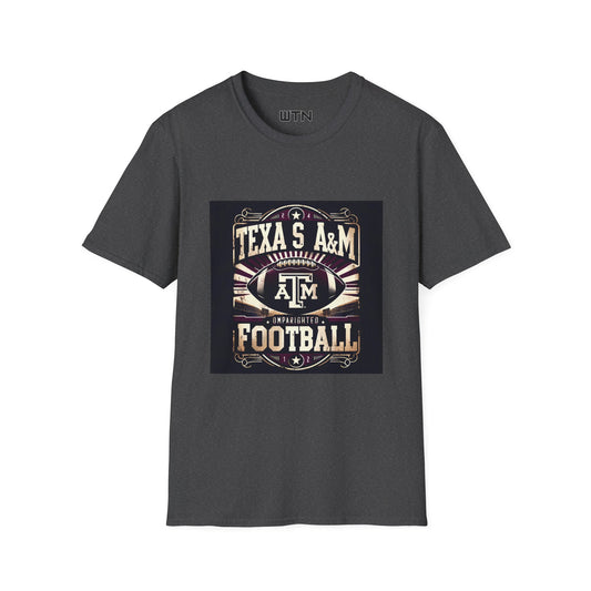 Texas A&M football Inspired Mens Graphic Tee | Womens Graphic Tee | Awesome T Shirts